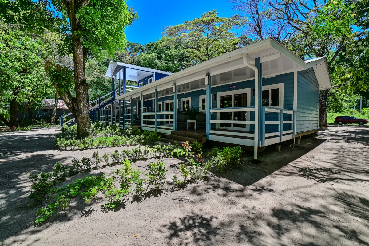 The Blue Horizon building in West End, Roatán